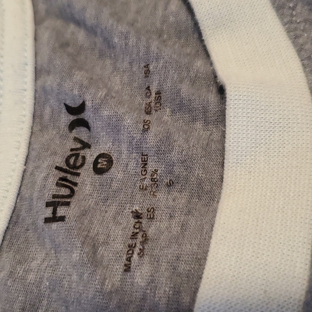 Hurley Ringer Tee SZ MD - Picture 5 of 5